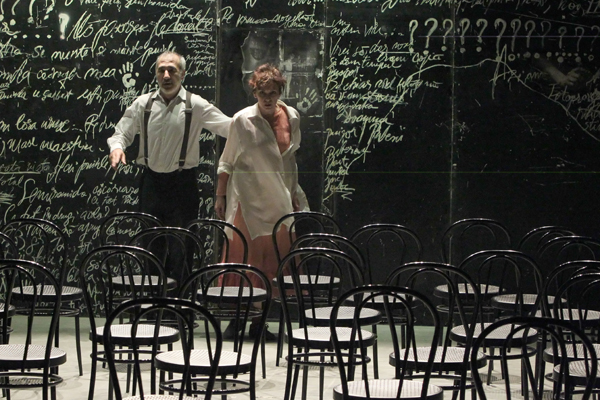 The Chairs Theatre by Bulandra Theatre at Project Arts Centre, Dublin