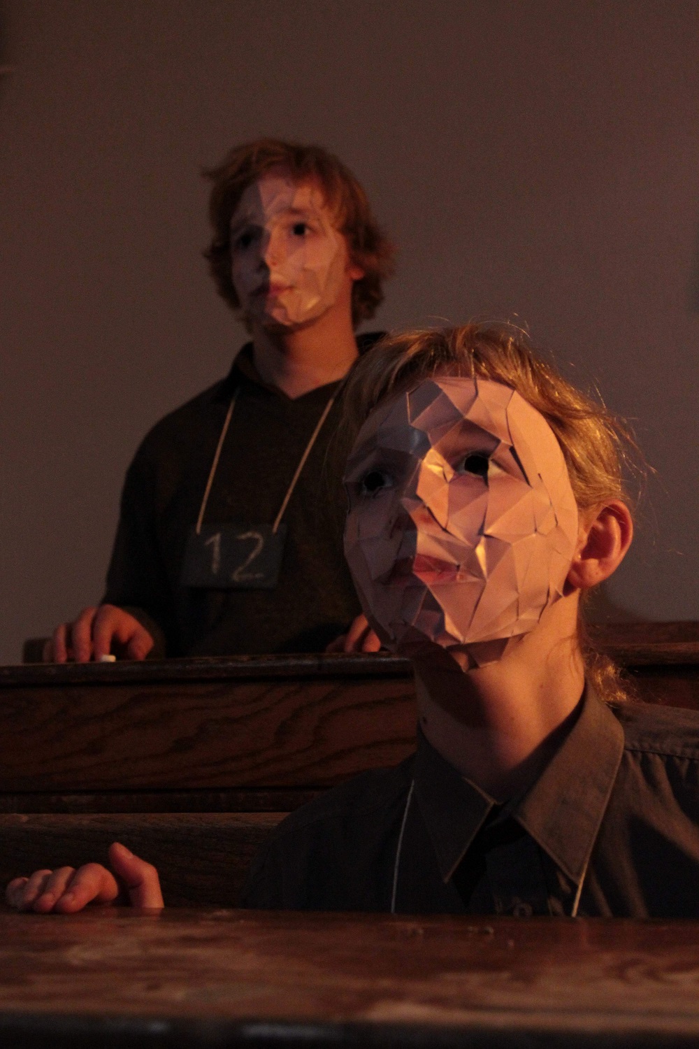 The Blue Boy - Brokentalkers - Performance at Project Arts Centre (photo Daniel Keane)