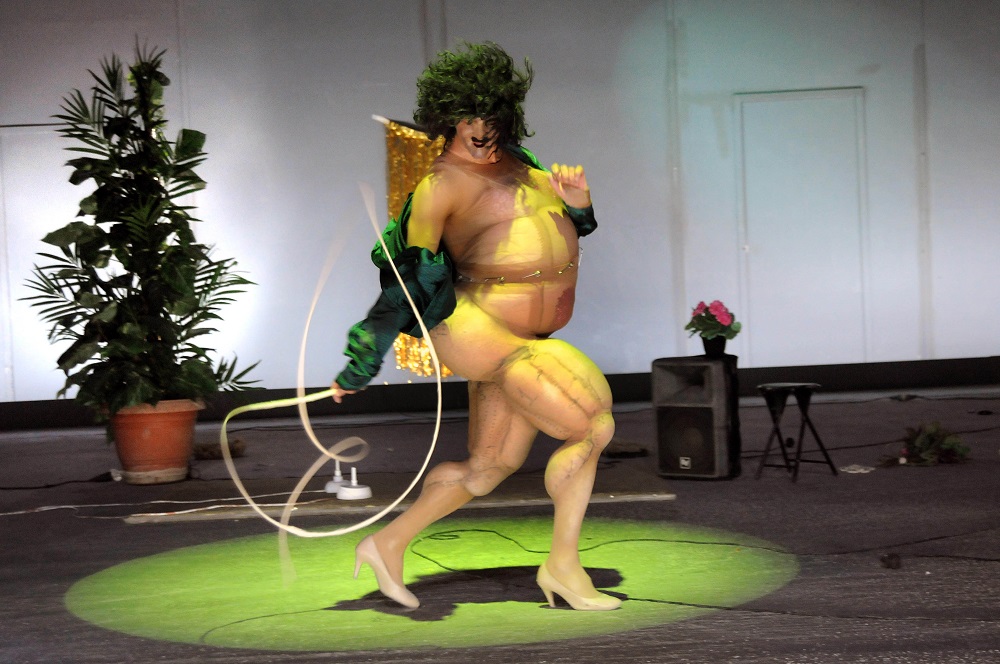 Relic by Euripides Laskaridis as part of Dublin Dance Festival at Project Arts Centre, Dublin (photo © Miltos Athanasiou)