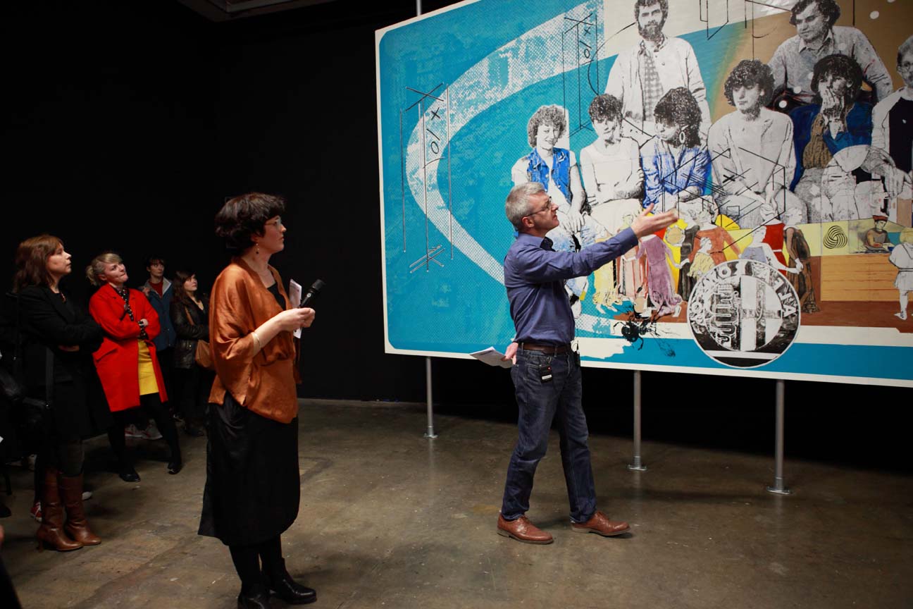 Relatively Speaking Gallery Tours at Project Arts Centre, Dublin - April 2016