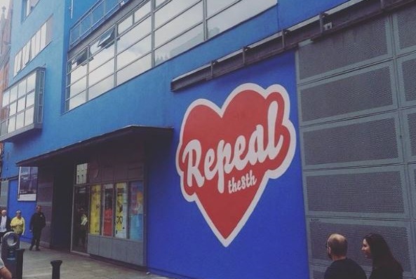 Repeal the 8th Artwork by Maser for The HunReal Issues at Project Arts Centre