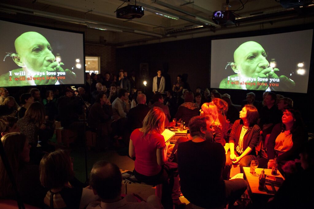 Karaoke(ART) by Random Scream - One Time Season as part of Project 50 - Theatre at Project Arts Centre, Dublin
