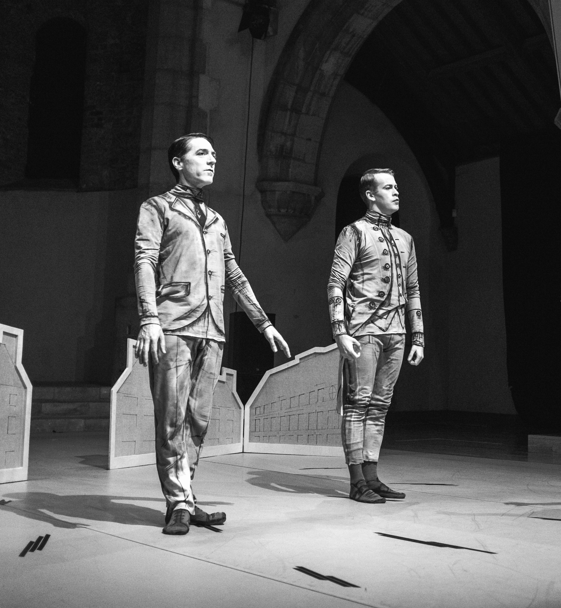 Angie Smalis and Colin Gee - John's Query at Project Arts Centre, photo by Angie Pappas Constable