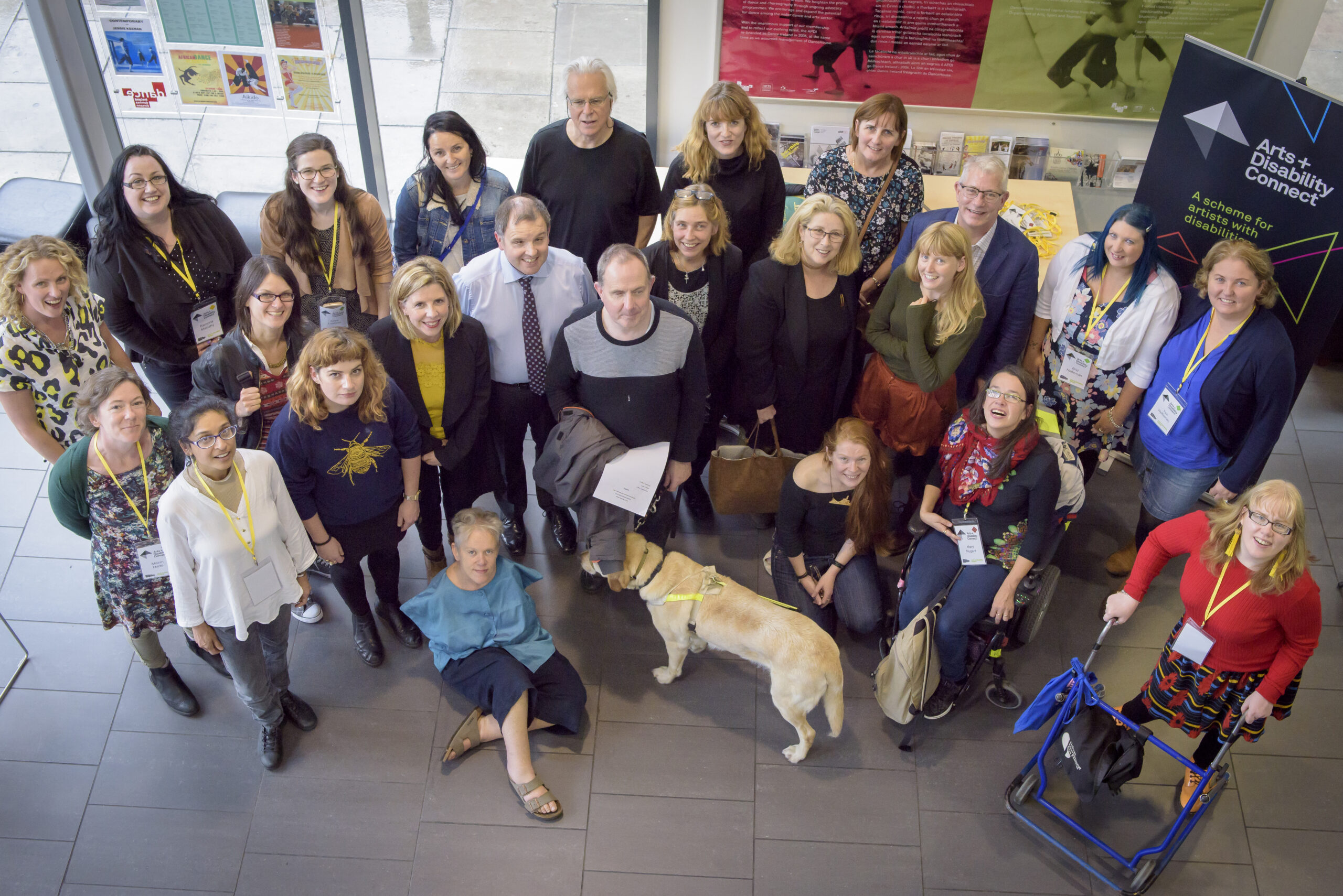 Arts and Disability Connect - Events at Project Arts Centre, Dublin. Photo by Louis Haugh