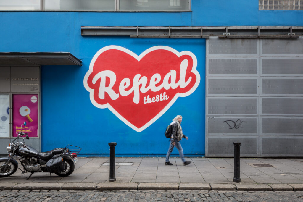 Repeal the 8th, Maser and HunReal Issues - Art and Exhibitions at Project Arts Centre, Dublin