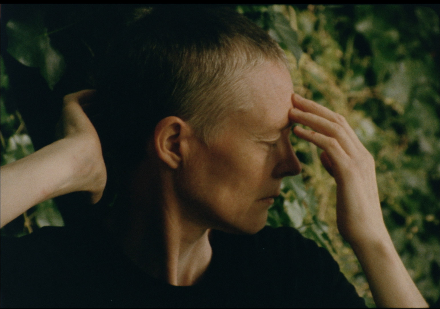 Still from Folding in, film as part of Wait It Out, Sandra Johnston Exhibition 2019