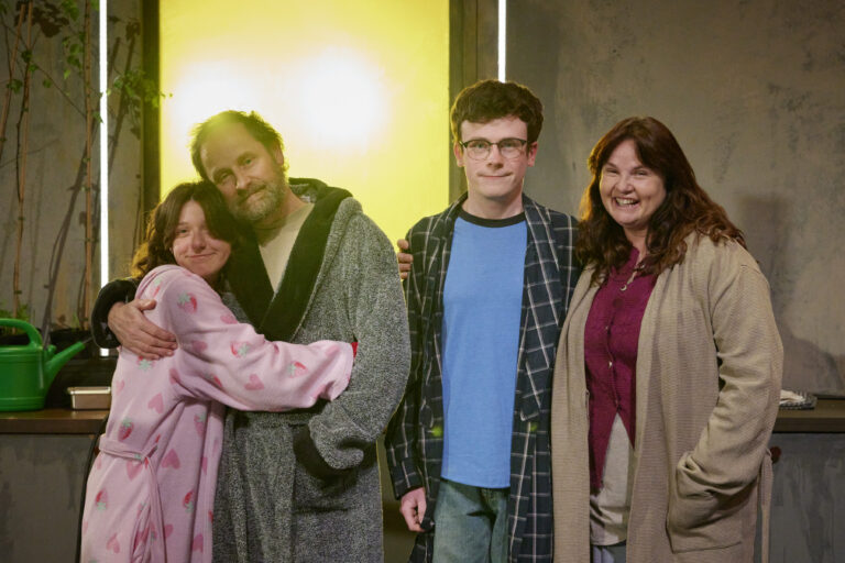 Cast of THE DELIRIUM ARCHIVE, Rough Magic.Photo Ros Kavanagh